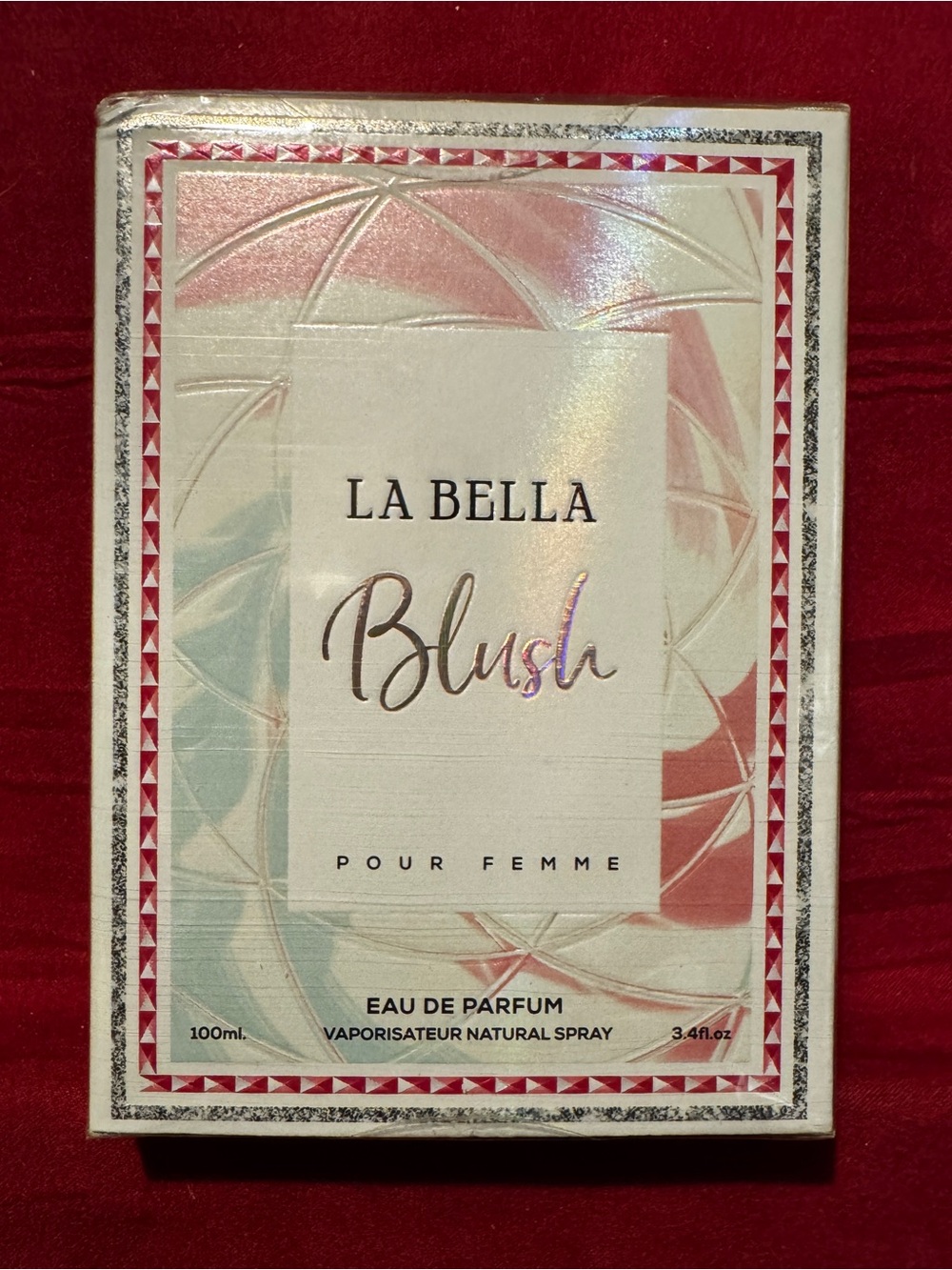 LA BELLA BLUSH Women’s Eau de Parfum 3.4 Oz Spray